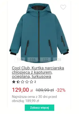 Smyk - gazetka promocyjna Kurtki i kombinezony na zimę od poniedziałku 05.01  - strona 8