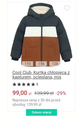 Smyk - gazetka promocyjna Kurtki i kombinezony na zimę od poniedziałku 05.01  - strona 10