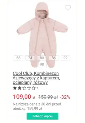 Smyk - gazetka promocyjna Kurtki i kombinezony na zimę od poniedziałku 05.01  - strona 3