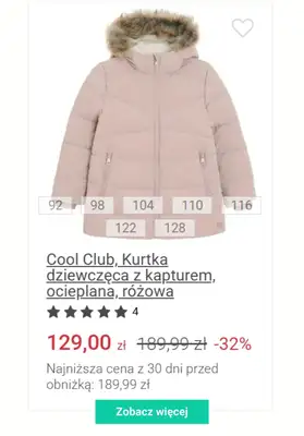 Smyk - gazetka promocyjna Kurtki i kombinezony na zimę od poniedziałku 05.01  - strona 5