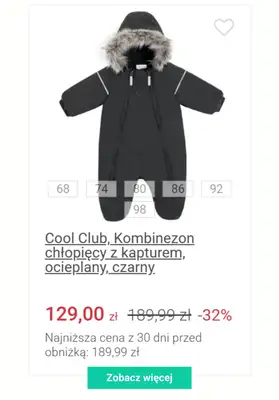 Smyk - gazetka promocyjna Kurtki i kombinezony na zimę od poniedziałku 05.01  - strona 11