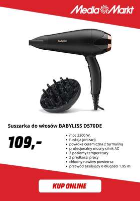 Suszarka do włosów BABYLISS D570DE