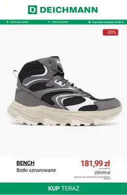 Deichmann - gazetka promocyjna Wyprzedaż butów męskich na zimę od poniedziałku 05.01  - strona 10