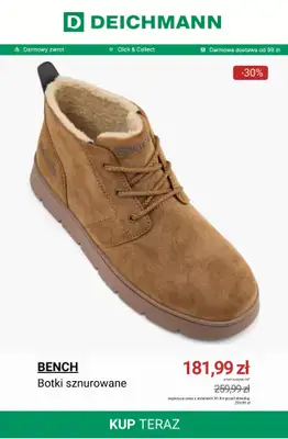 Deichmann - gazetka promocyjna Wyprzedaż butów męskich na zimę od poniedziałku 05.01  - strona 3