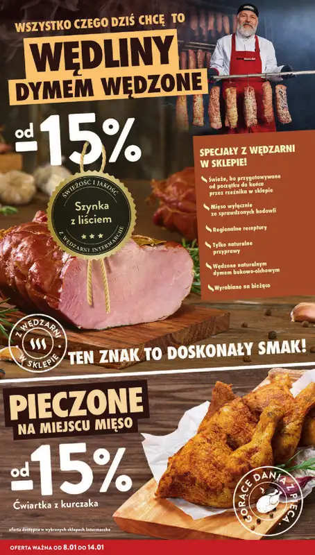 Intermarche - gazetka promocyjna Intertani start tygodnia od poniedziałku 12.01 do środy 14.01 - strona 19