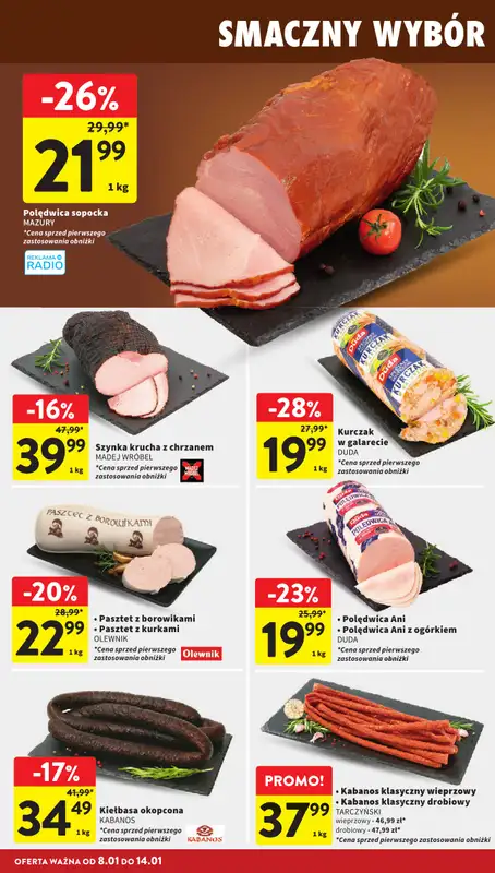 Intermarche - gazetka promocyjna Intertani start tygodnia od poniedziałku 12.01 do środy 14.01 - strona 17