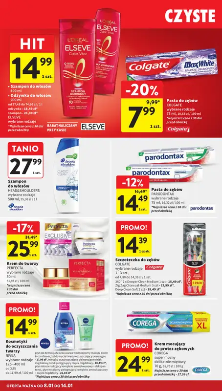 Intermarche - gazetka promocyjna Intertani start tygodnia od poniedziałku 12.01 do środy 14.01 - strona 39