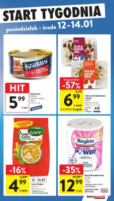 Intermarche - gazetka promocyjna Intertani start tygodnia od poniedziałku 12.01 do środy 14.01 - strona 3