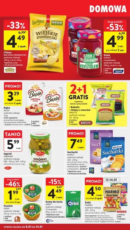 Intermarche - gazetka promocyjna Intertani start tygodnia od poniedziałku 12.01 do środy 14.01 - strona 27