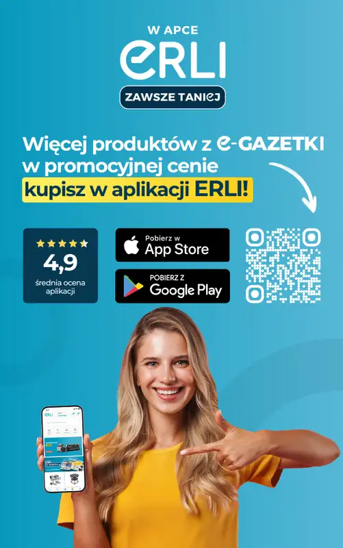 ERLI - gazetka promocyjna Aktywny start w nowy rok! – Must have % od poniedziałku 05.01 do niedzieli 11.01 - strona 8