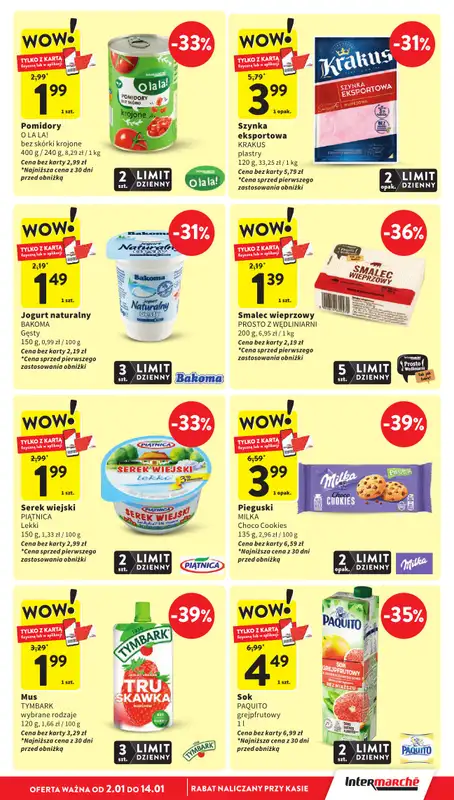 Intermarche - gazetka promocyjna Gazetka od czwartku 08.01 do środy 14.01 - strona 10