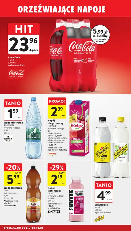 Intermarche - gazetka promocyjna Gazetka od czwartku 08.01 do środy 14.01 - strona 33