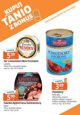 Leclerc - gazetka promocyjna Oferta E.Leclerc I Kupuj tanio z bonus od środy 07.01 do poniedziałku 12.01 - strona 6