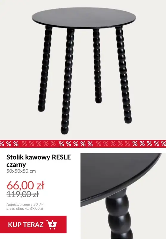 Homla - gazetka promocyjna Wyprzedaż mebli od poniedziałku 05.01  - strona 4