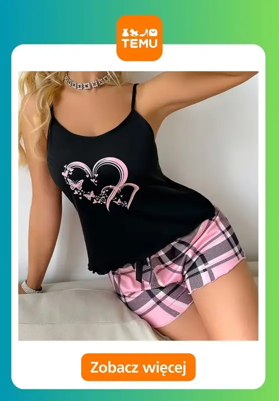 Temu - gazetka promocyjna Piżamy damskie   - strona 3