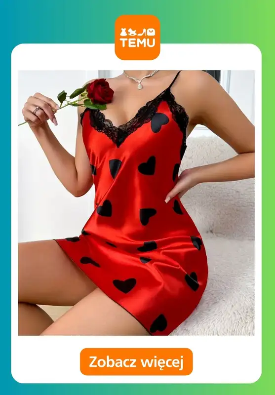 Temu - gazetka promocyjna Piżamy damskie od poniedziałku 05.01  - strona 5