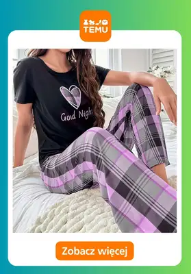 Temu - gazetka promocyjna Piżamy damskie od poniedziałku 05.01  - strona 8