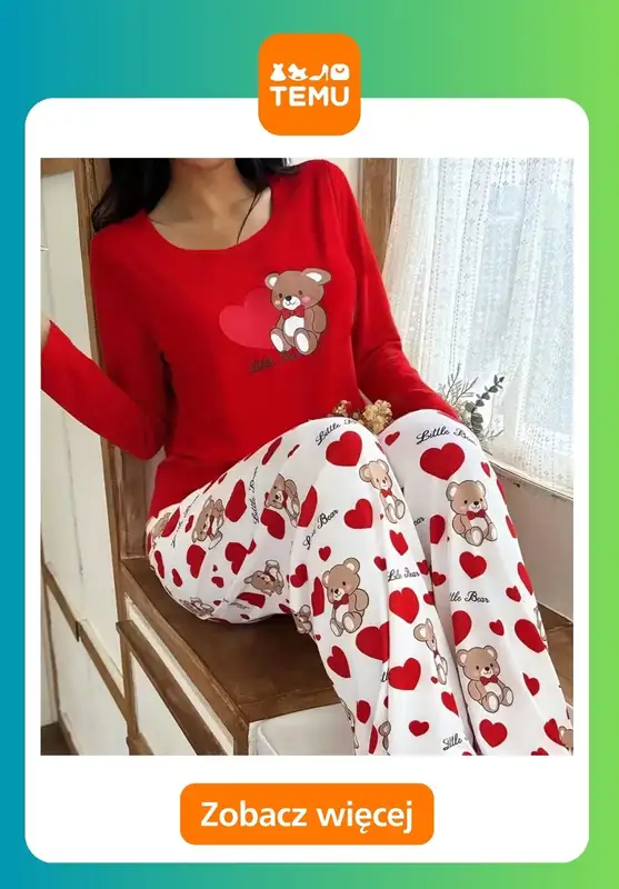 Temu - gazetka promocyjna Piżamy damskie od poniedziałku 05.01  - strona 10