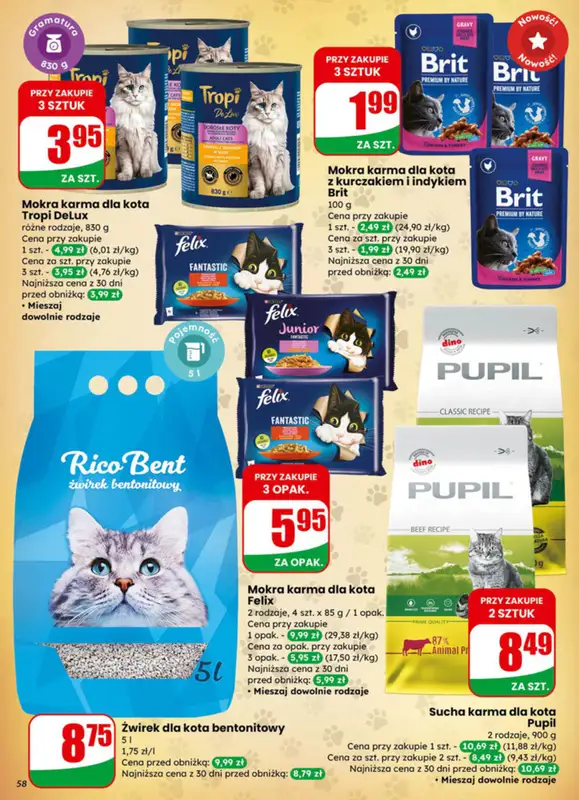 Dino - gazetka promocyjna Gazetka od środy 07.01 do wtorku 13.01 - strona 58