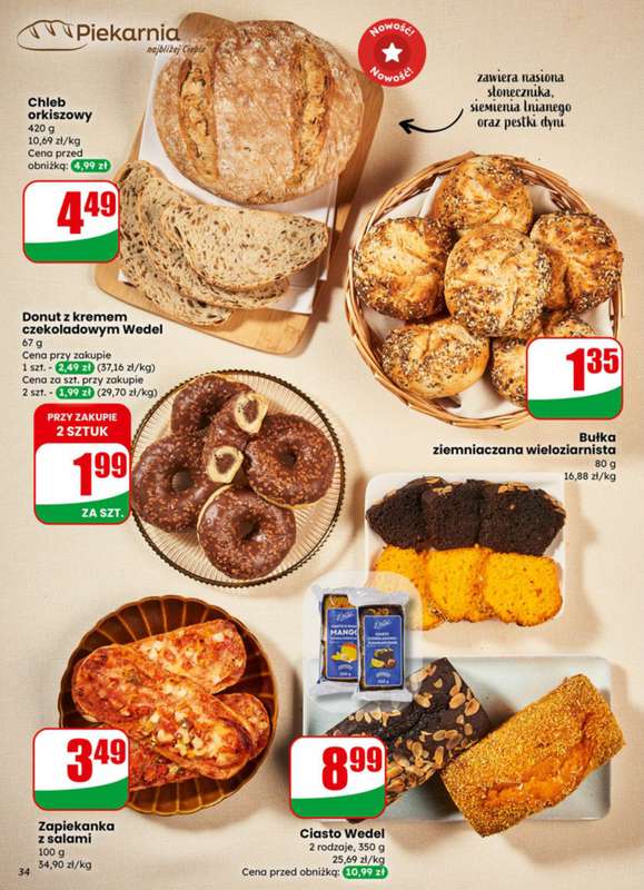 Dino - gazetka promocyjna Gazetka od środy 07.01 do wtorku 13.01 - strona 34