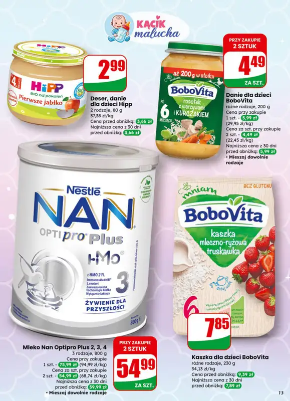 Dino - gazetka promocyjna Gazetka od środy 07.01 do wtorku 13.01 - strona 13