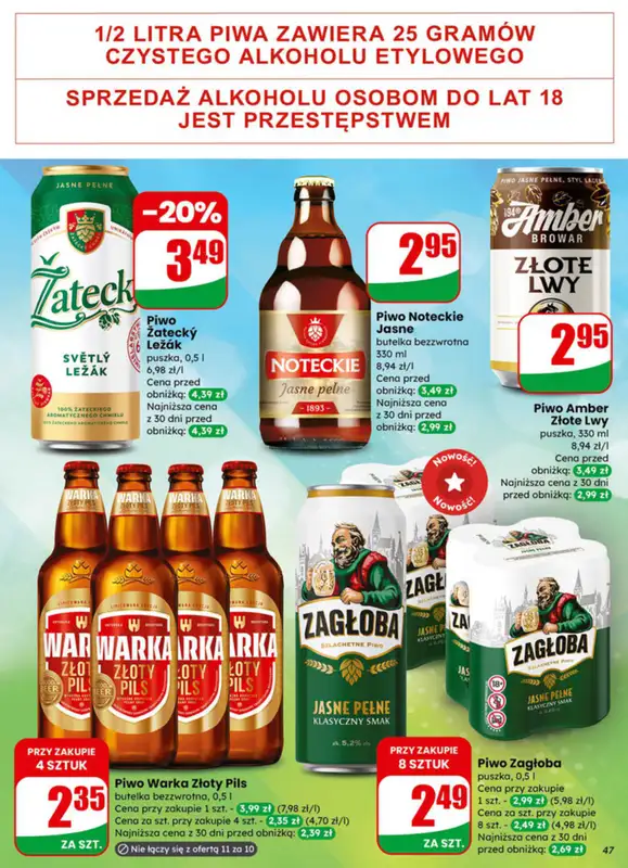 Dino - gazetka promocyjna Gazetka od środy 07.01 do wtorku 13.01 - strona 47