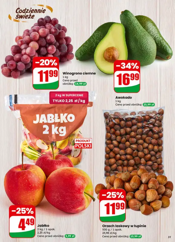 Dino - gazetka promocyjna Gazetka od środy 07.01 do wtorku 13.01 - strona 31