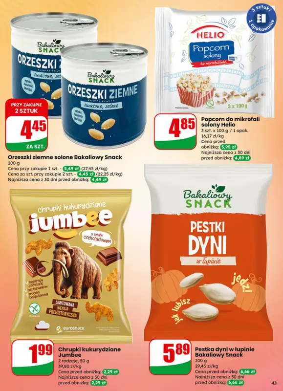 Dino - gazetka promocyjna Gazetka od środy 07.01 do wtorku 13.01 - strona 43