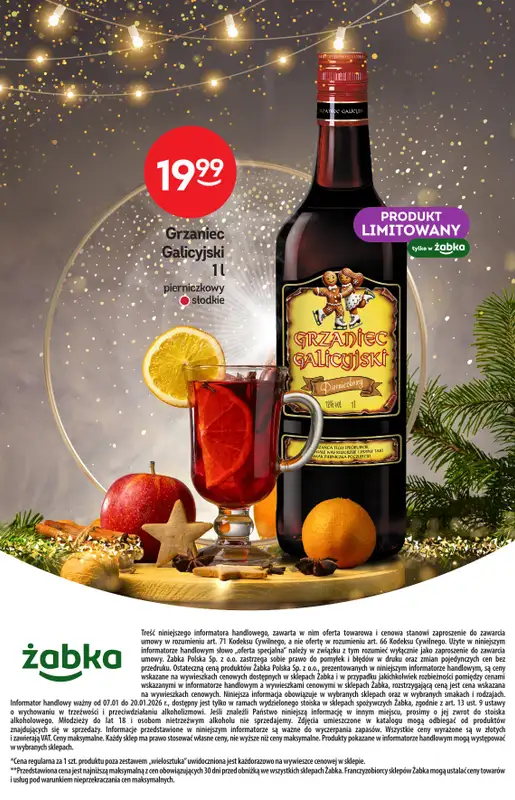 Żabka - gazetka promocyjna Katalog win od środy 07.01 do wtorku 20.01 - strona 20