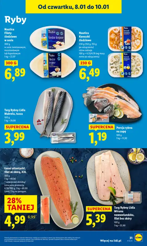 Lidl - gazetka promocyjna Od czwartku od czwartku 08.01 do soboty 10.01 - strona 31