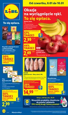 Lidl - gazetka promocyjna Od czwartku od czwartku 08.01 do soboty 10.01