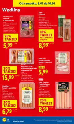 Lidl - gazetka promocyjna Od czwartku od czwartku 08.01 do soboty 10.01 - strona 26