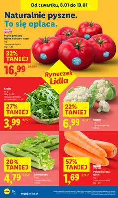Lidl - gazetka promocyjna Od czwartku od czwartku 08.01 do soboty 10.01 - strona 20