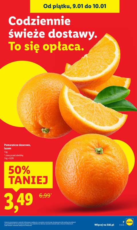 Lidl - gazetka promocyjna Oferta od czwartku od czwartku 08.01 do soboty 10.01 - strona 7