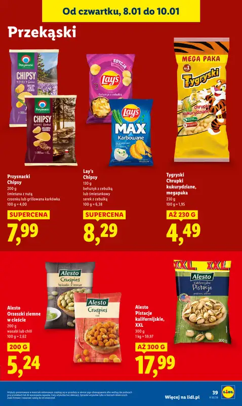 Lidl - gazetka promocyjna Od czwartku od czwartku 08.01 do soboty 10.01 - strona 39