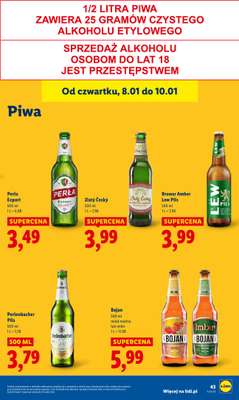 Lidl - gazetka promocyjna Od czwartku od czwartku 08.01 do soboty 10.01 - strona 43