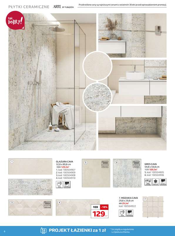 Komfort - gazetka promocyjna Gazetka od środy 07.01 do wtorku 10.02 - strona 6