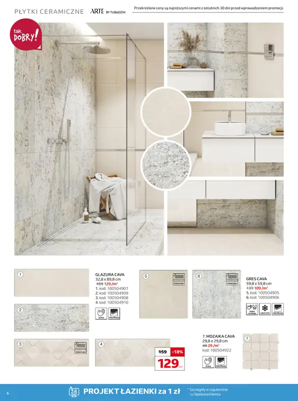 Komfort - gazetka promocyjna Gazetka od środy 07.01 do wtorku 10.02 - strona 6