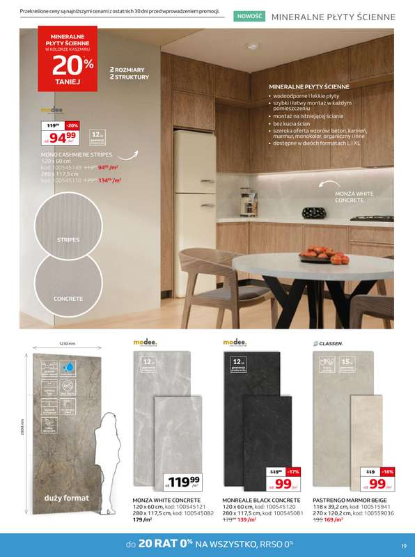 Komfort - gazetka promocyjna Gazetka od środy 07.01 do wtorku 10.02 - strona 19