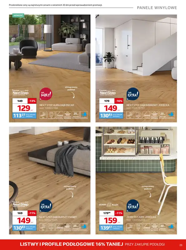 Komfort - gazetka promocyjna Gazetka od środy 07.01 do wtorku 10.02 - strona 23