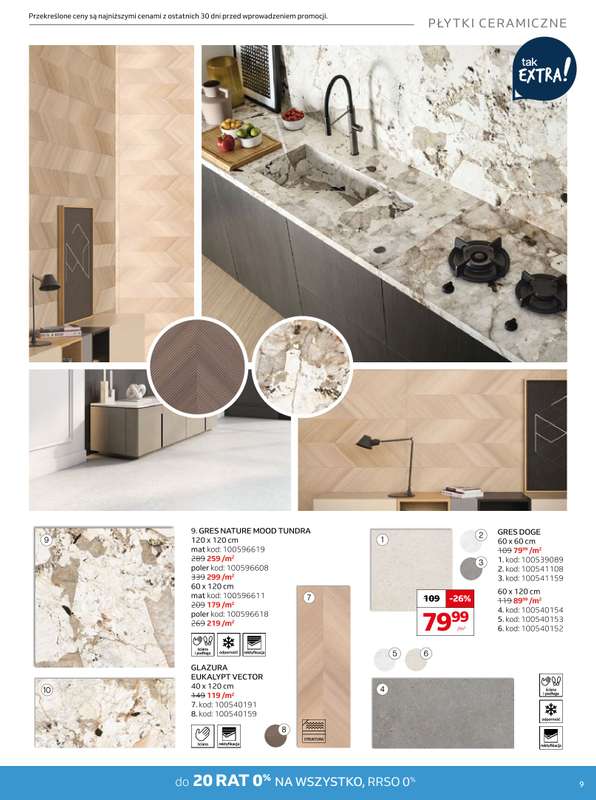 Komfort - gazetka promocyjna Gazetka od środy 07.01 do wtorku 10.02 - strona 9