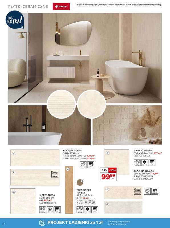 Komfort - gazetka promocyjna Gazetka od środy 07.01 do wtorku 10.02 - strona 8