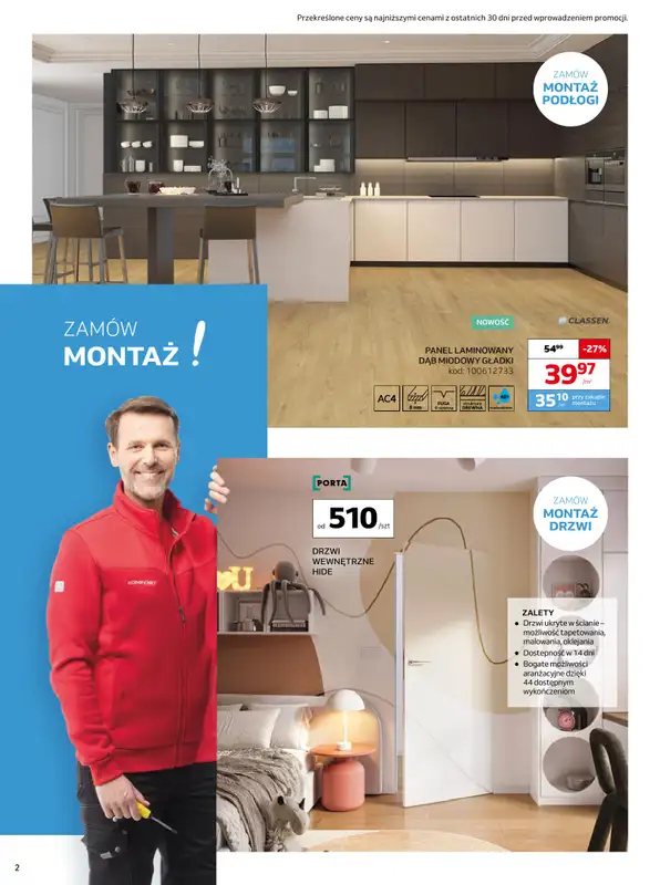 Komfort - gazetka promocyjna Gazetka od środy 07.01 do wtorku 10.02 - strona 2