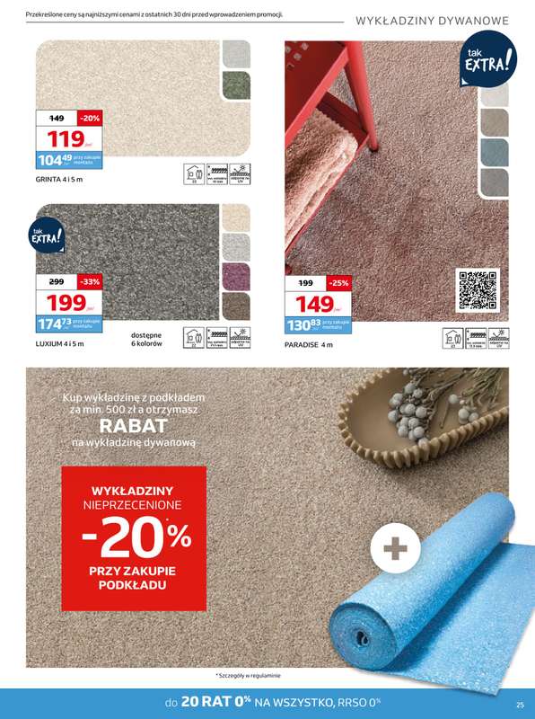 Komfort - gazetka promocyjna Gazetka od środy 07.01 do wtorku 10.02 - strona 25
