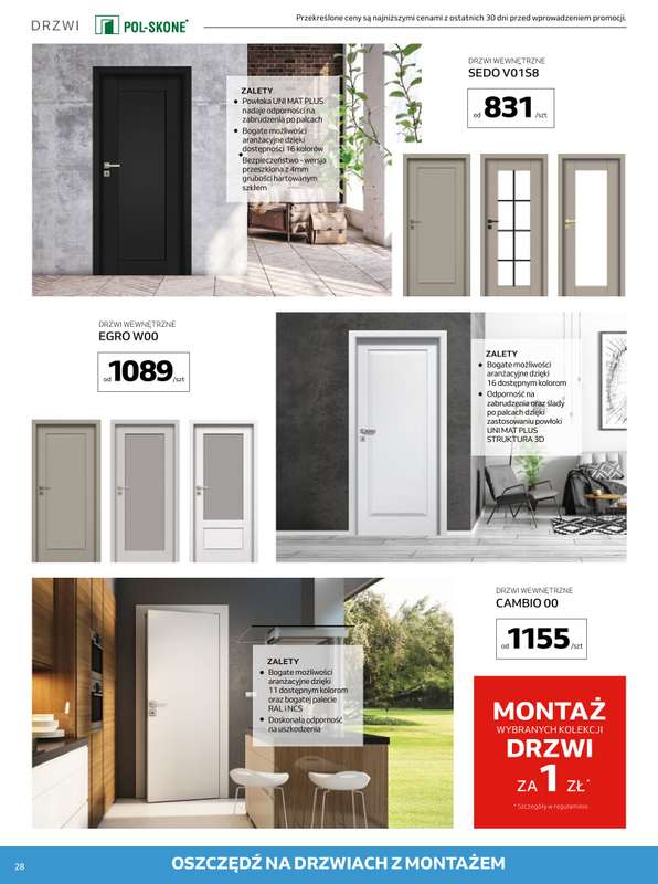 Komfort - gazetka promocyjna Gazetka od środy 07.01 do wtorku 10.02 - strona 28