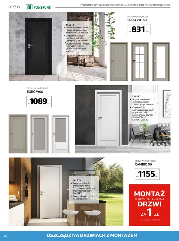 Komfort - gazetka promocyjna Gazetka od środy 07.01 do wtorku 10.02 - strona 28