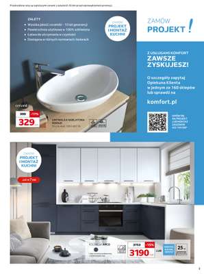 Komfort - gazetka promocyjna Gazetka od środy 07.01 do wtorku 10.02 - strona 3