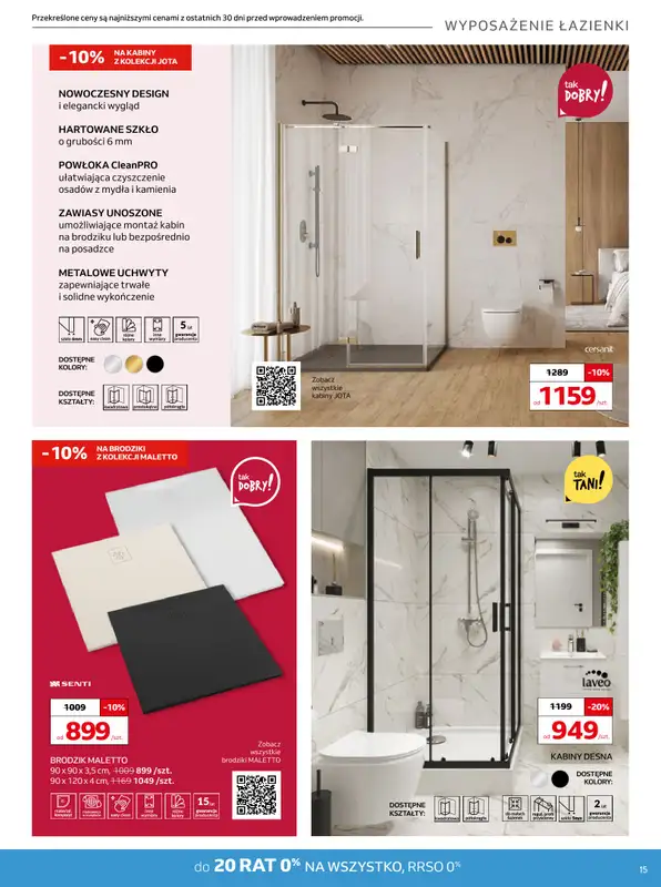 Komfort - gazetka promocyjna Gazetka od środy 07.01 do wtorku 10.02 - strona 15