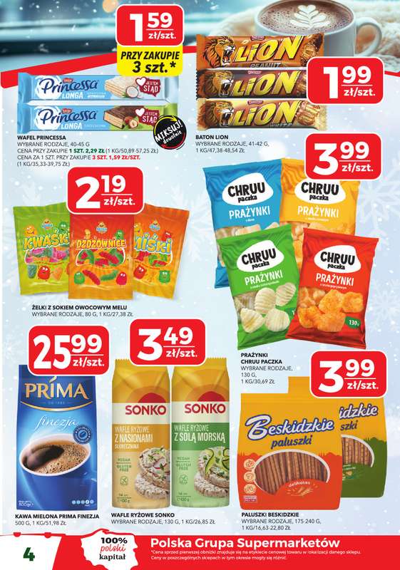 Top Market - gazetka promocyjna Gazetka od czwartku 08.01 do niedzieli 18.01 - strona 4