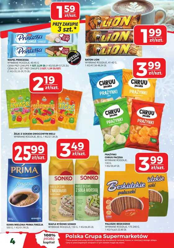 Top Market - gazetka promocyjna Gazetka od czwartku 08.01 do niedzieli 18.01 - strona 4